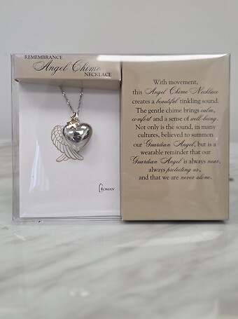 Remembrance Angel Chime Necklace