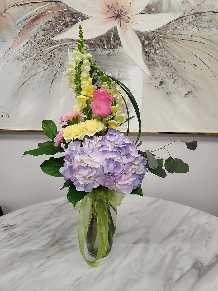 Blushing Elegance Arrangement