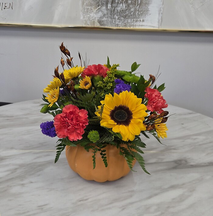 Autumn Glow Pumpkin Bouquet