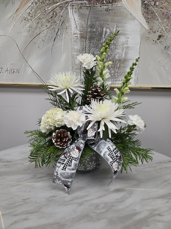 Snowman Winter Wishes